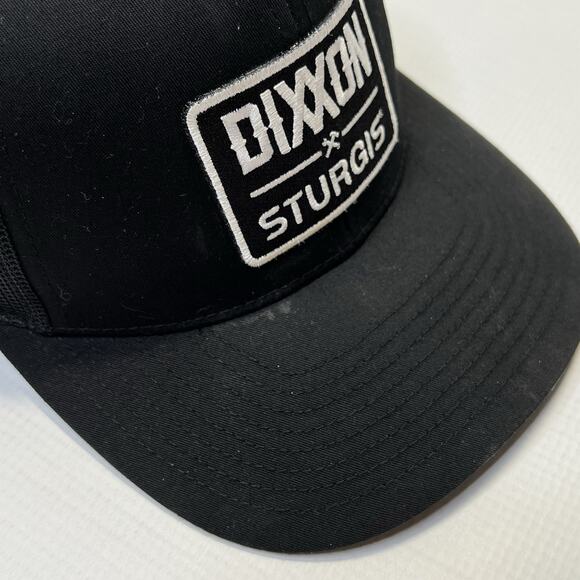 Dixxon Flannel Sturgis Trucker Snapback Hat in Black Richardson Style 712 - Picture 9 of 9